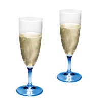 Kempingové poháre na šampanské